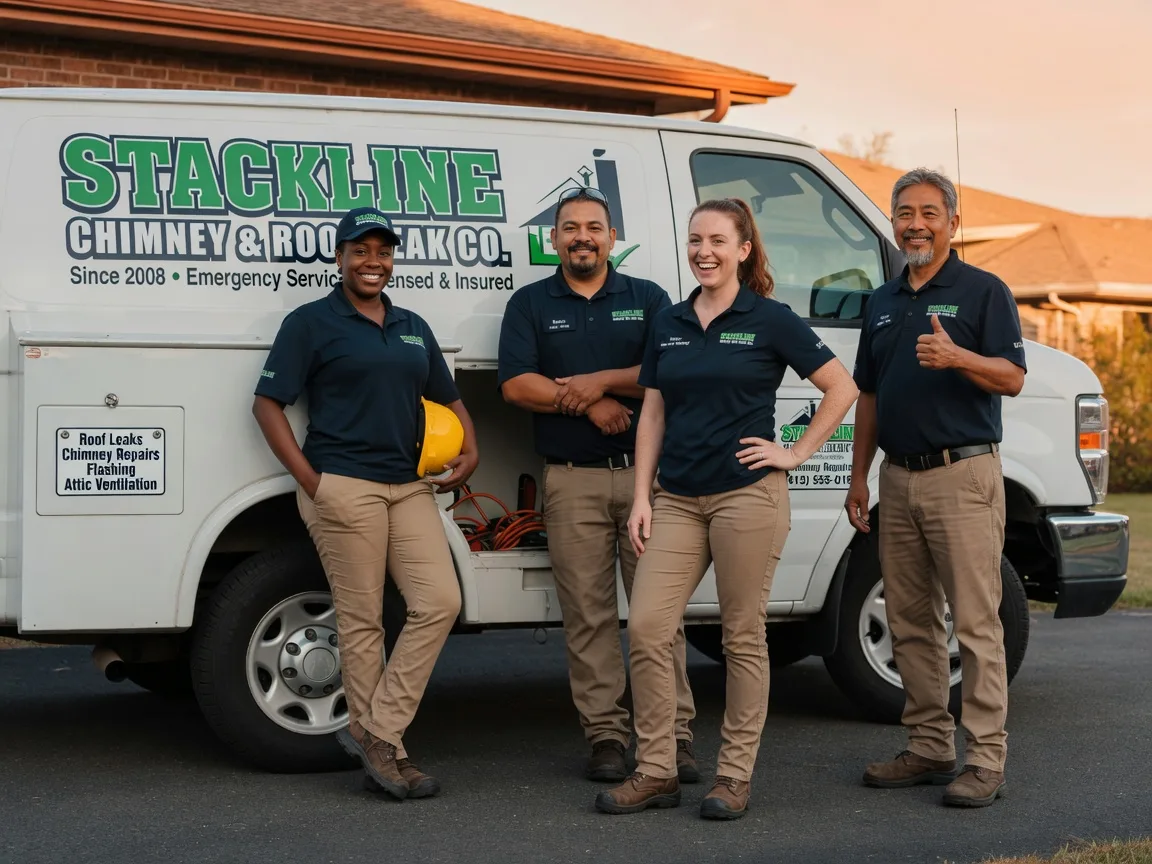 Chimney flashing repair company in Williamstown, PA